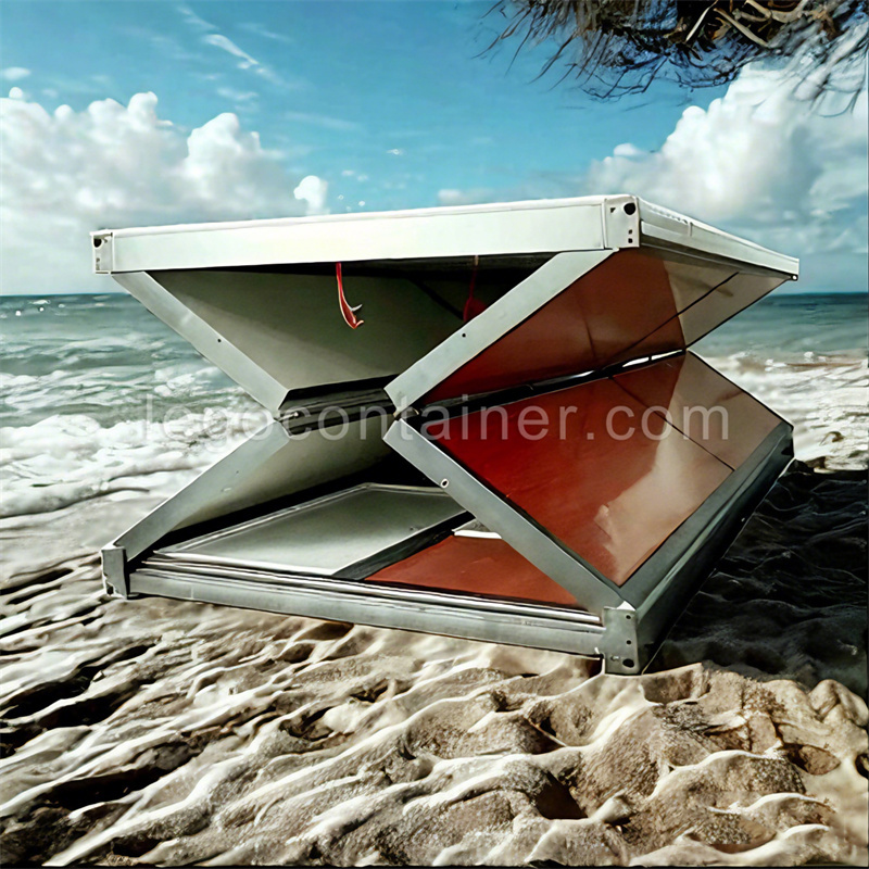 Foldable container house