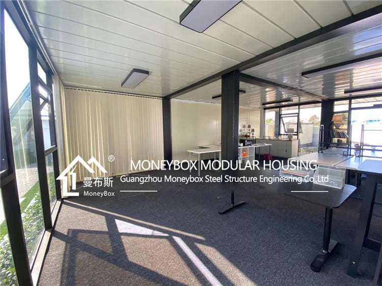 Luxury 3 story glass container house flat packs affordable modern prefab container office,Luxury 3 story glass container house flat packs affordable modern prefab container office