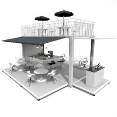 Prefabricated flat pack house mobile shipping container restaurant,Prefabricated flat pack house mobile shipping container restaurant