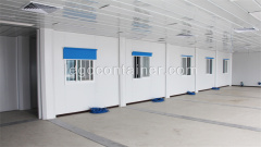Luxury glass container house house flat pack dormitory modular temporary construction site office price,Luxury glass container house house flat pack dormitory modular temporary construction site office price