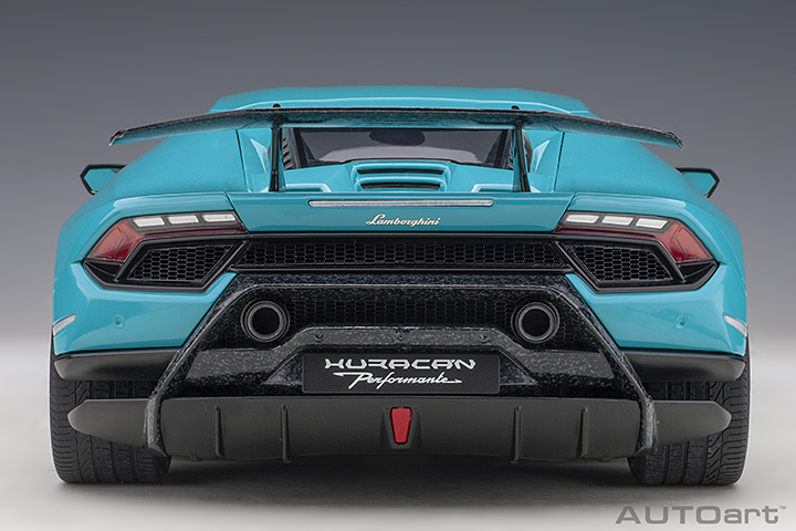 1/12 LAMBORGHINI HURACAN PERFORMANTE (BLU GLAUCO/SOLID BLUE)