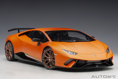 1/12 LAMBORGHINI HURACAN PERFORMANTE (ARANCIO ANTHAEUS/MATT ORANGE)