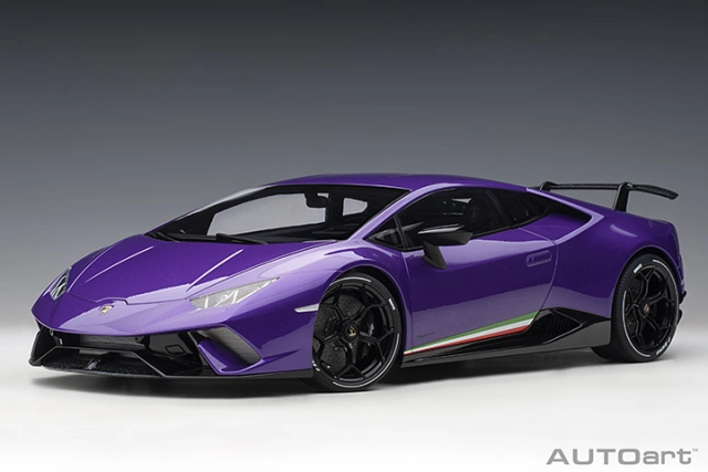 1/12 LAMBORGHINI HURACAN PERFORMANTE (VIOLA PASIFAE/PEARL PURPLE)