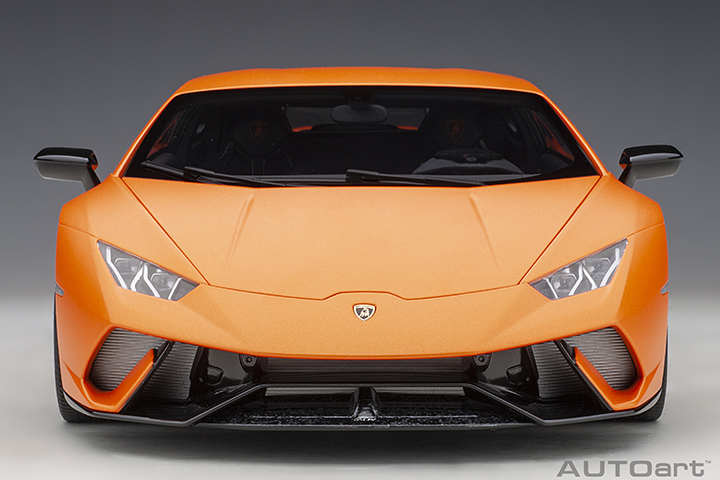 1/12 LAMBORGHINI HURACAN PERFORMANTE (ARANCIO ANTHAEUS/MATT ORANGE)