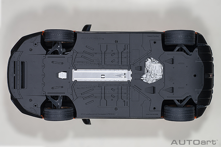1/12 LAMBORGHINI HURACAN PERFORMANTE (ARANCIO ANTHAEUS/MATT ORANGE)