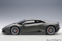 1/12 LAMBORGHINI HURACAN LP610-4 (亚光灰色)（合金车体/塑脂车壳）