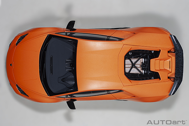 1/12 LAMBORGHINI HURACAN PERFORMANTE (ARANCIO ANTHAEUS/MATT ORANGE)