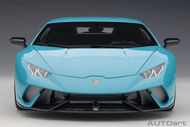 1/12 LAMBORGHINI HURACAN PERFORMANTE (BLU GLAUCO/SOLID BLUE)