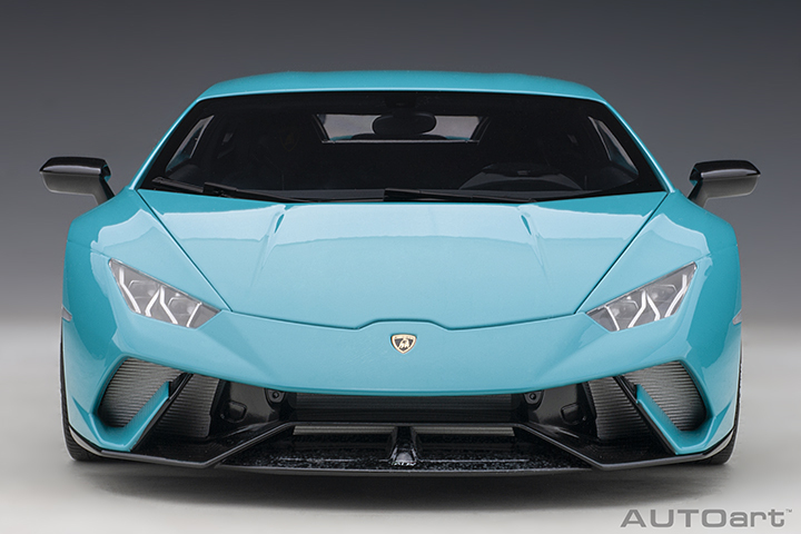 1/12 LAMBORGHINI HURACAN PERFORMANTE (BLU GLAUCO/SOLID BLUE)