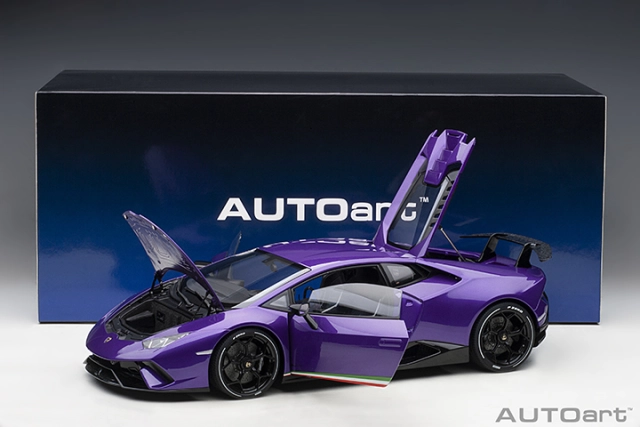 12078 1/12 LAMBORGHINI HURACAN PERFORMANTE (VIOLA PASIFAE/PEARL PURPLE)