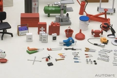 49110 1/18 GARAGE SET