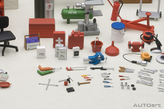 49110 1/18 GARAGE SET