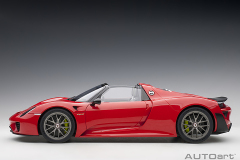 1/12 PORSCHE 918 SPYDER WEISSACH PACKAGE (GUARDS RED)