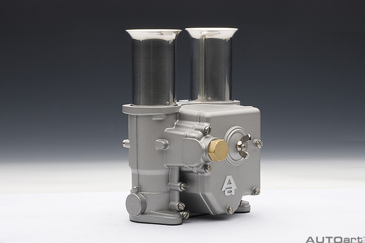 40148 CARBURETOR SALT & PEPPER SHAKER GRINDER (ALUMINIUM DIE-CAST)