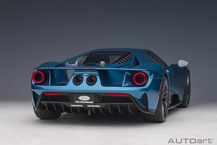 12107 1/12 FORD GT 2017 (LIQUID BLUE)