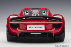 1/12 PORSCHE 918 SPYDER WEISSACH PACKAGE (GUARDS RED)