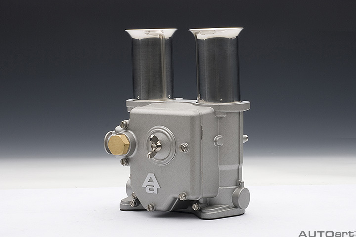 40148 CARBURETOR SALT & PEPPER SHAKER GRINDER (ALUMINIUM DIE-CAST)