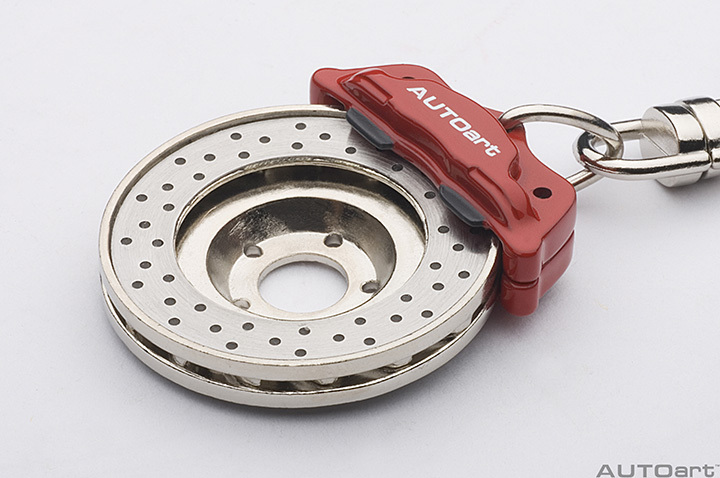 RACING BRAKE DISC KEYCHAIN EVOLUTION