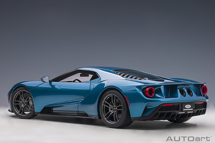 1/12 FORD GT 2017 (LIQUID BLUE)