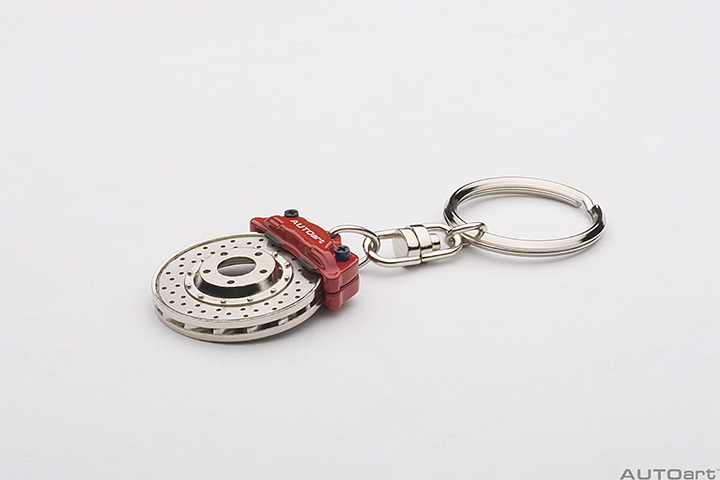 RACING BRAKE DISC KEYCHAIN EVOLUTION