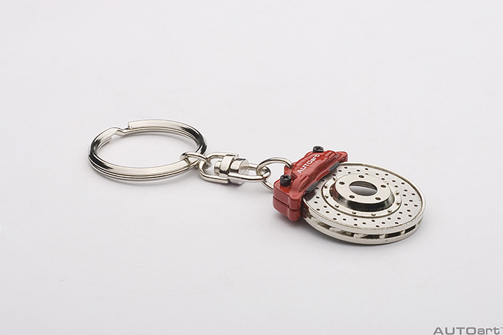 RACING BRAKE DISC KEYCHAIN EVOLUTION