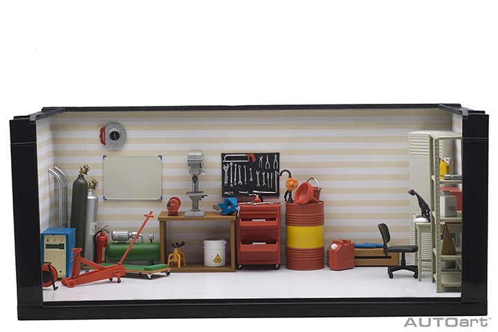 1/18 GARAGE SET