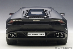 1/12 LAMBORGHINI HURACAN LP610-4 (亚光黑)（合金车体/塑脂外壳）