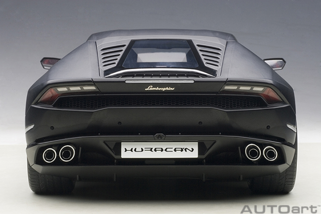 1/12 LAMBORGHINI HURACAN LP610-4 (亚光黑)（合金车体/塑脂外壳）
