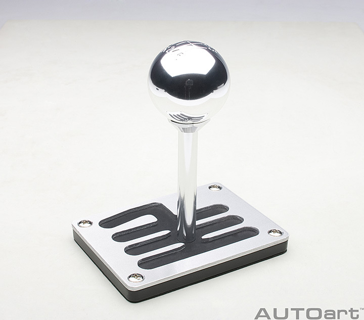 40102 6-SPEED ALUMINIUM GEAR SHIFT KNOB PAPER WEIGHT (W/STRAIGHT SHAFT)(ZINC DIE-CAST)