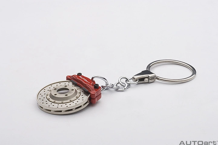Disc Rotor Key Chain RACING BRAKE DISC KEYCHAIN (W/OMEGA SHAPE KEYRING)