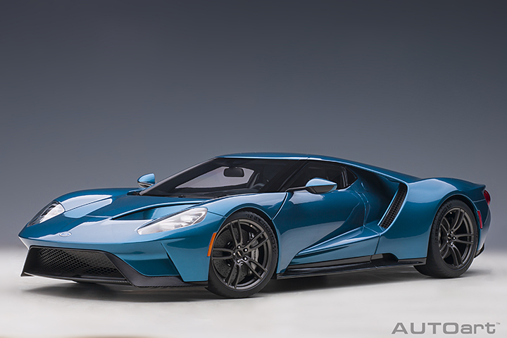 1/12 FORD GT 2017 (LIQUID BLUE)