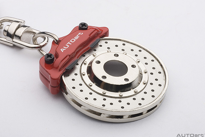 RACING BRAKE DISC KEYCHAIN EVOLUTION