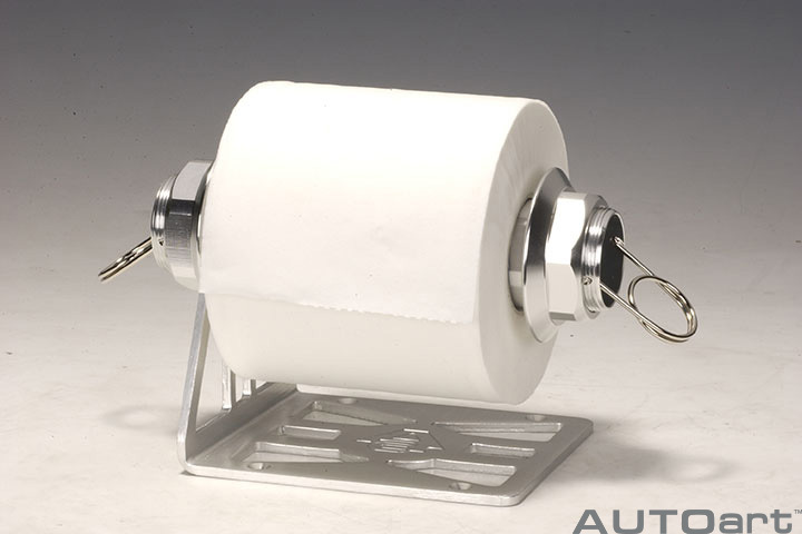 40131 CENTRE LOCK RACING TOILET PAPER HOLDER