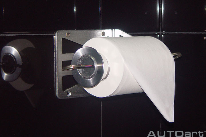 40131 CENTRE LOCK RACING TOILET PAPER HOLDER