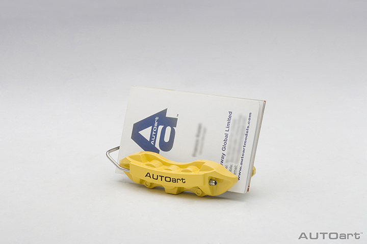 40254 BRAKE CALIPER NAME CARD HOLDER (YELLOW)