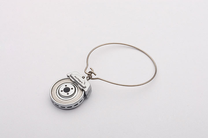 40332  BRAKE DISC WINE GLASS CHARMS