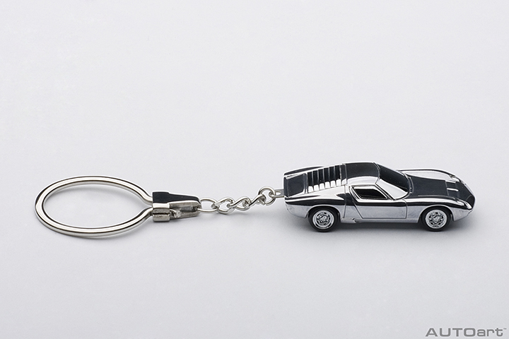 41609 1/87 LAMBORGHINI MIURA SV (ALUMINUM CAR KEYCHAIN)