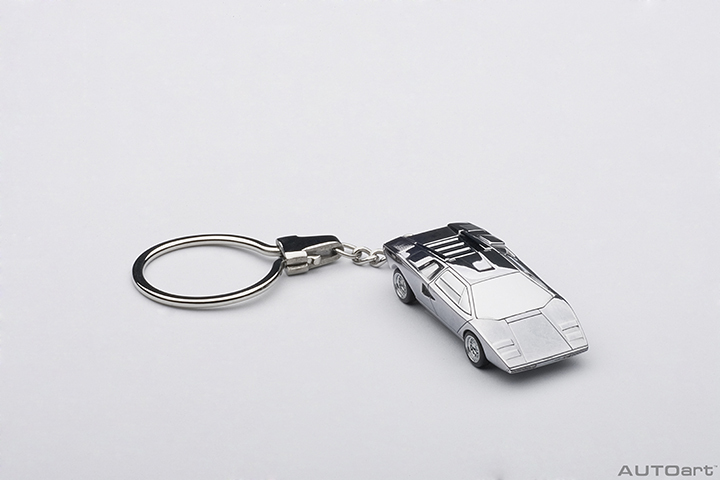 41608 1/87 LAMBORGHINI COUNTACH LP400 (ALUMINUM CAR KEYCHAIN)