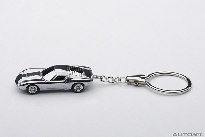 41609 1/87 LAMBORGHINI MIURA SV (ALUMINUM CAR KEYCHAIN)