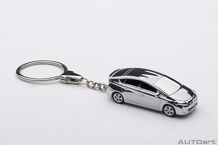 41602 1/87 TOYOTA PRIUS KEYCHAIN (ALUMINUM CAR KEYCHAIN)