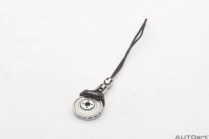 41573 BRAKE DISC MOBILE PHONE PENDANT (BLACK CALIPER)