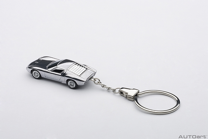 41609 1/87 LAMBORGHINI MIURA SV (ALUMINUM CAR KEYCHAIN)