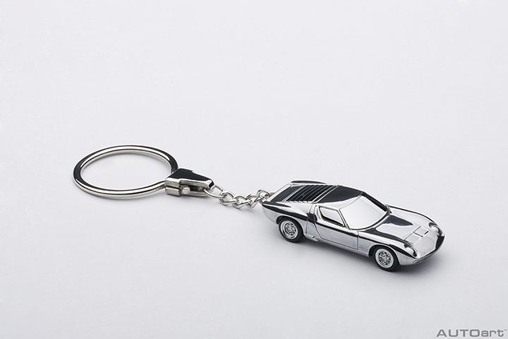 41609 1/87 LAMBORGHINI MIURA SV (ALUMINUM CAR KEYCHAIN)