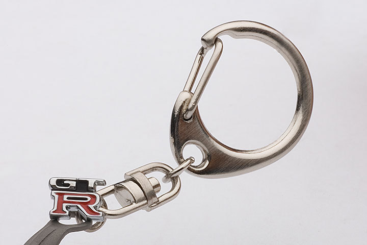 41563  NISSAN SKYLINE GT-R(R33) WHEEL KEYCHAIN (WITH GT-R EMBLEM HANGED)