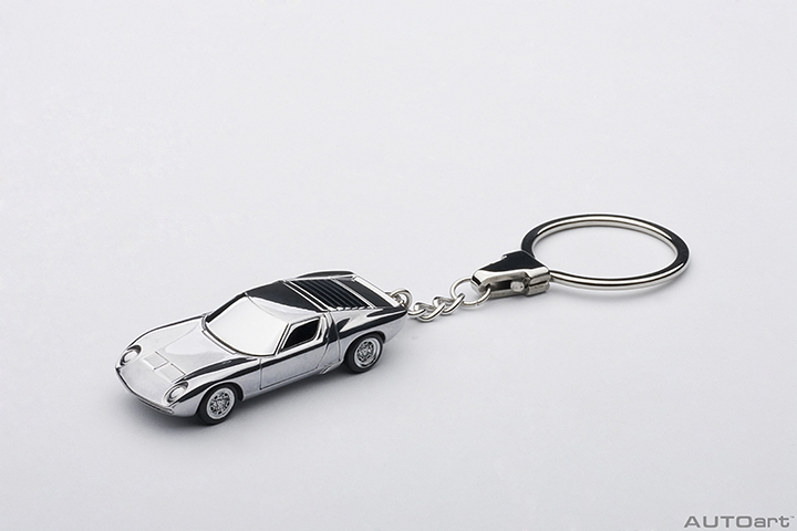 41609 1/87 LAMBORGHINI MIURA SV (ALUMINUM CAR KEYCHAIN)