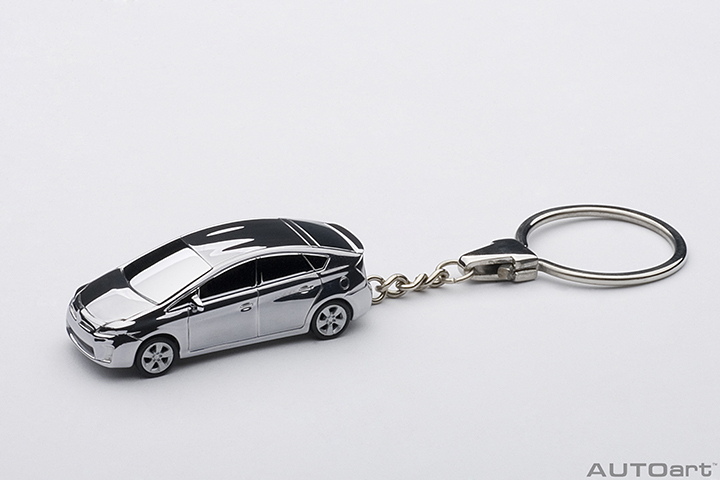 41602 1/87 TOYOTA PRIUS KEYCHAIN (ALUMINUM CAR KEYCHAIN)