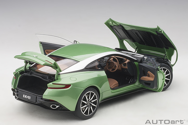 70269 1/18 ASTON MARTIN DB11 (APPLE TREE GREEN)