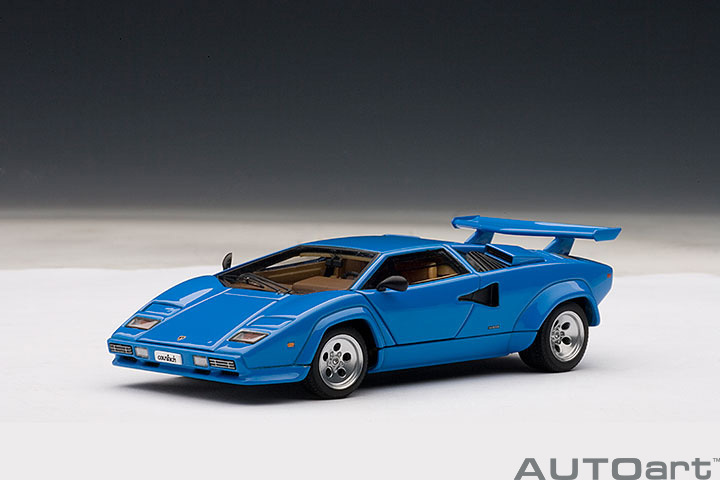 54534  1/43 LAMBORGHINI COUNTACH 5000S (BLUE)(WITH OPENINGS)