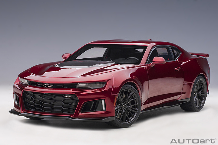 71208 1/18 CHEVROLET CAMARO ZL1 2017 (GARMET RED TINTCOAT)