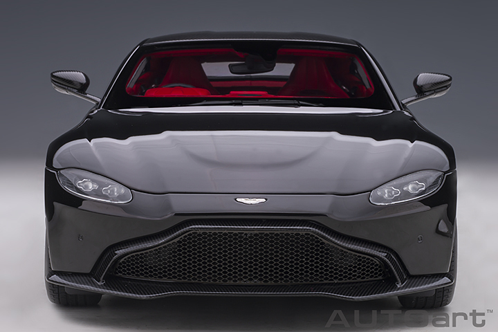 70275 1/18 ASTON MARTIN VANTAGE 2019 (JET BLACK/CARBON BLACK ROOF)